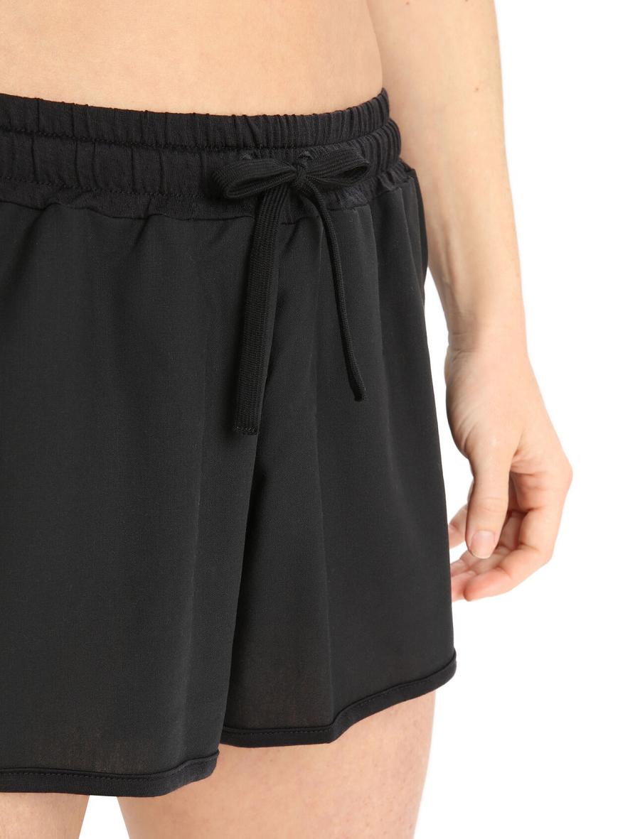 Shorts Icebreaker ZoneKnit™ Merino Femme Noir | FR 1505LISH